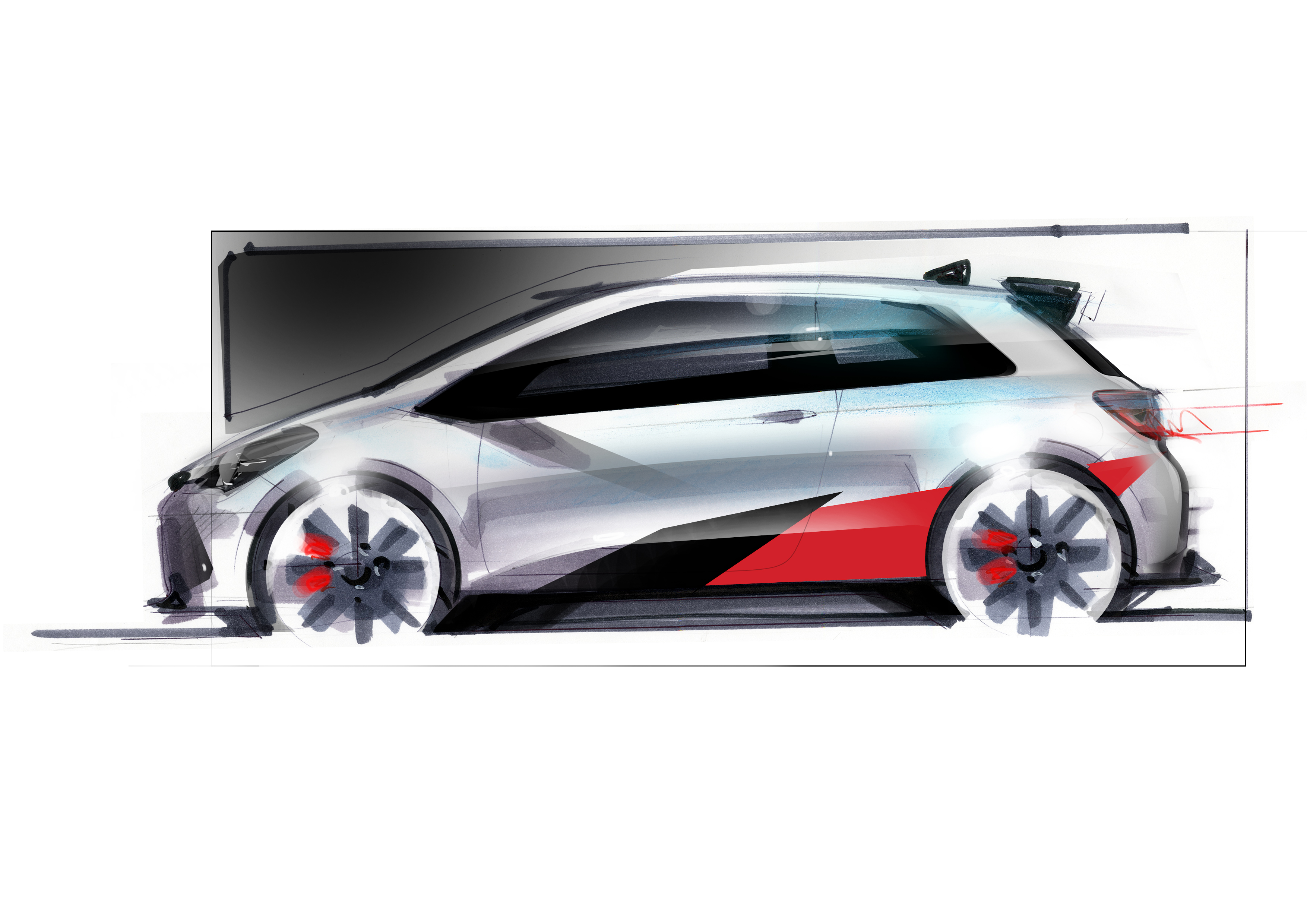 Yaris sketch