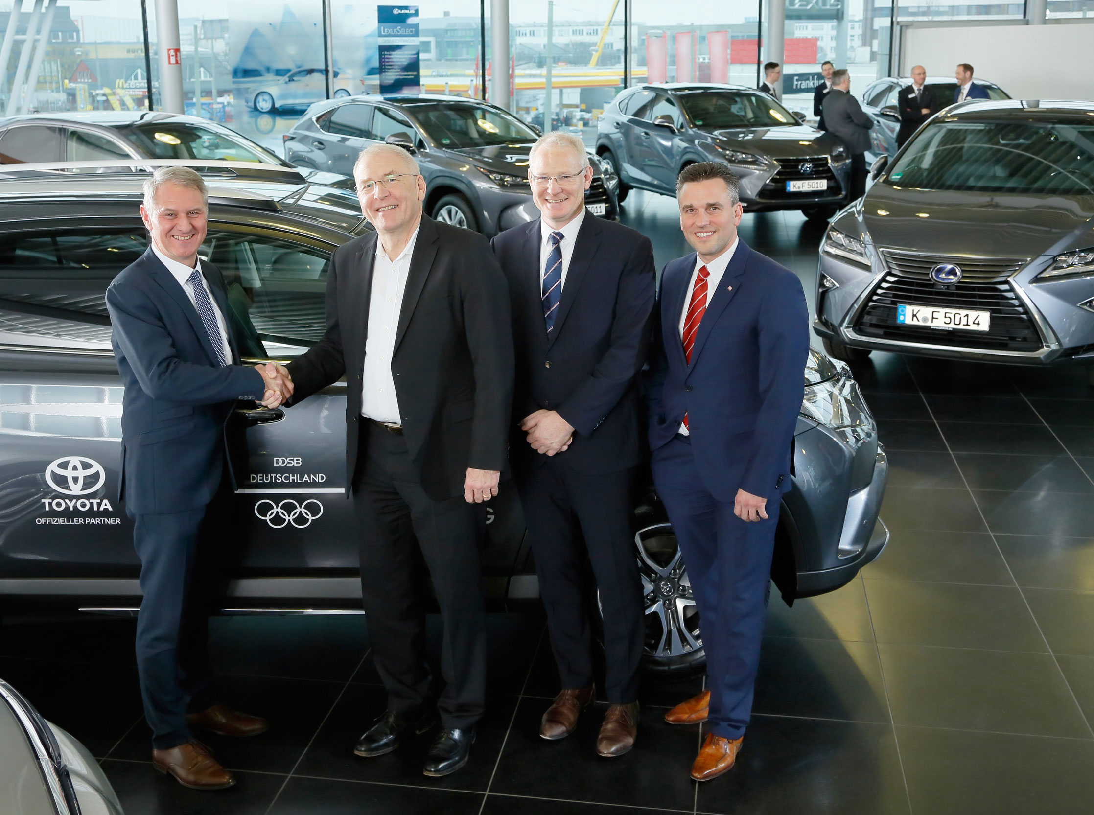 Toyota neuer Partner der Deutschen Olympiamannschaft