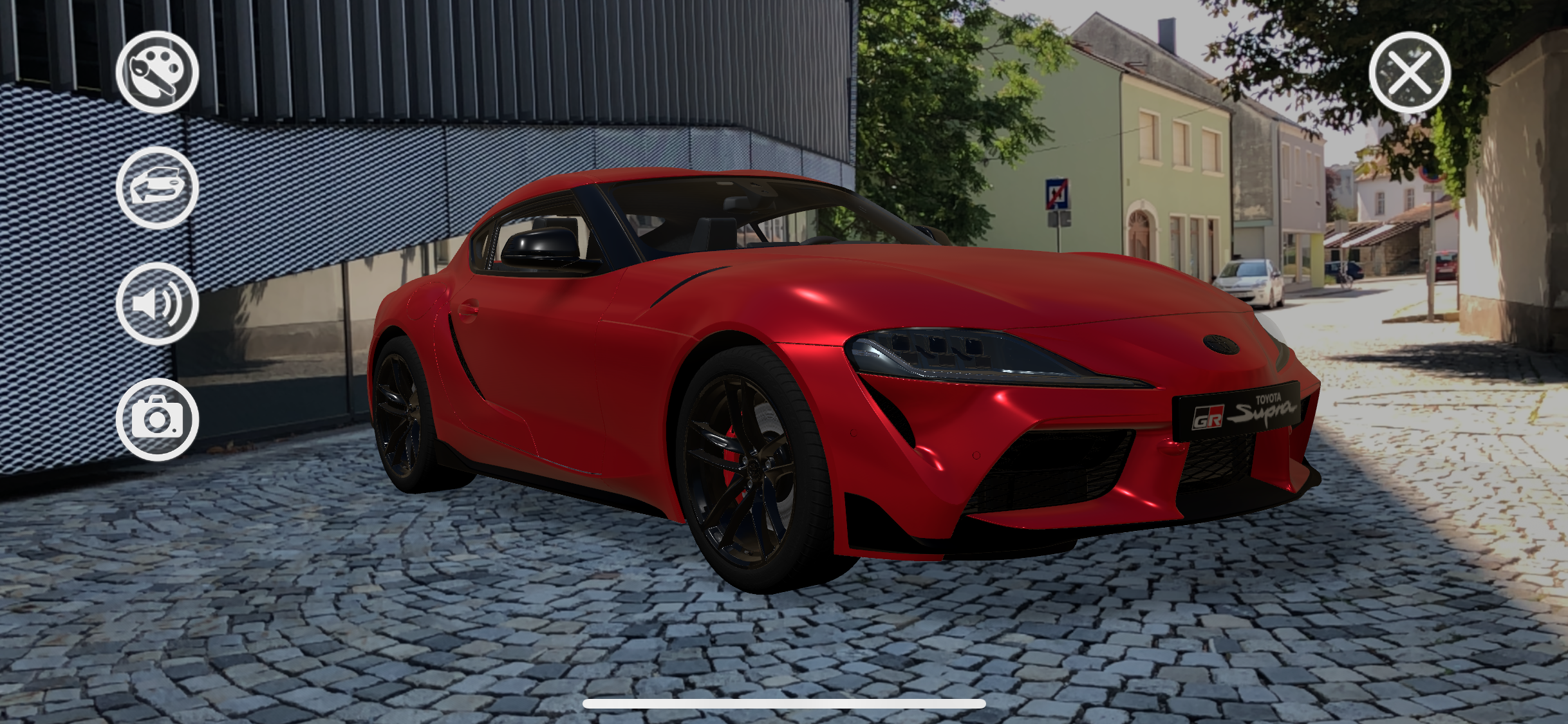 Toyota GR Supra virtuell