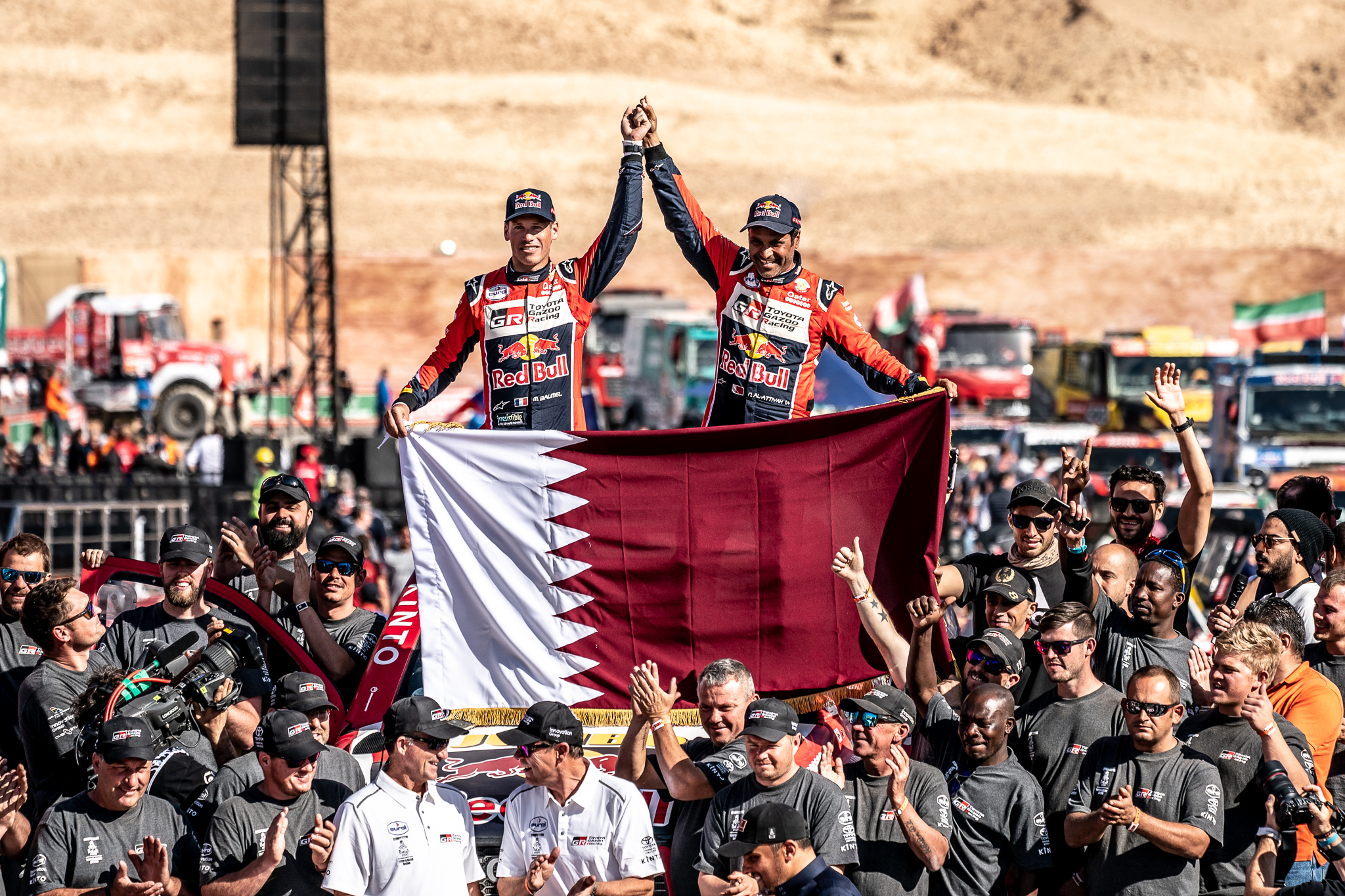 Etappensieg und Podiumsplatz für Toyota Gazoo Racing