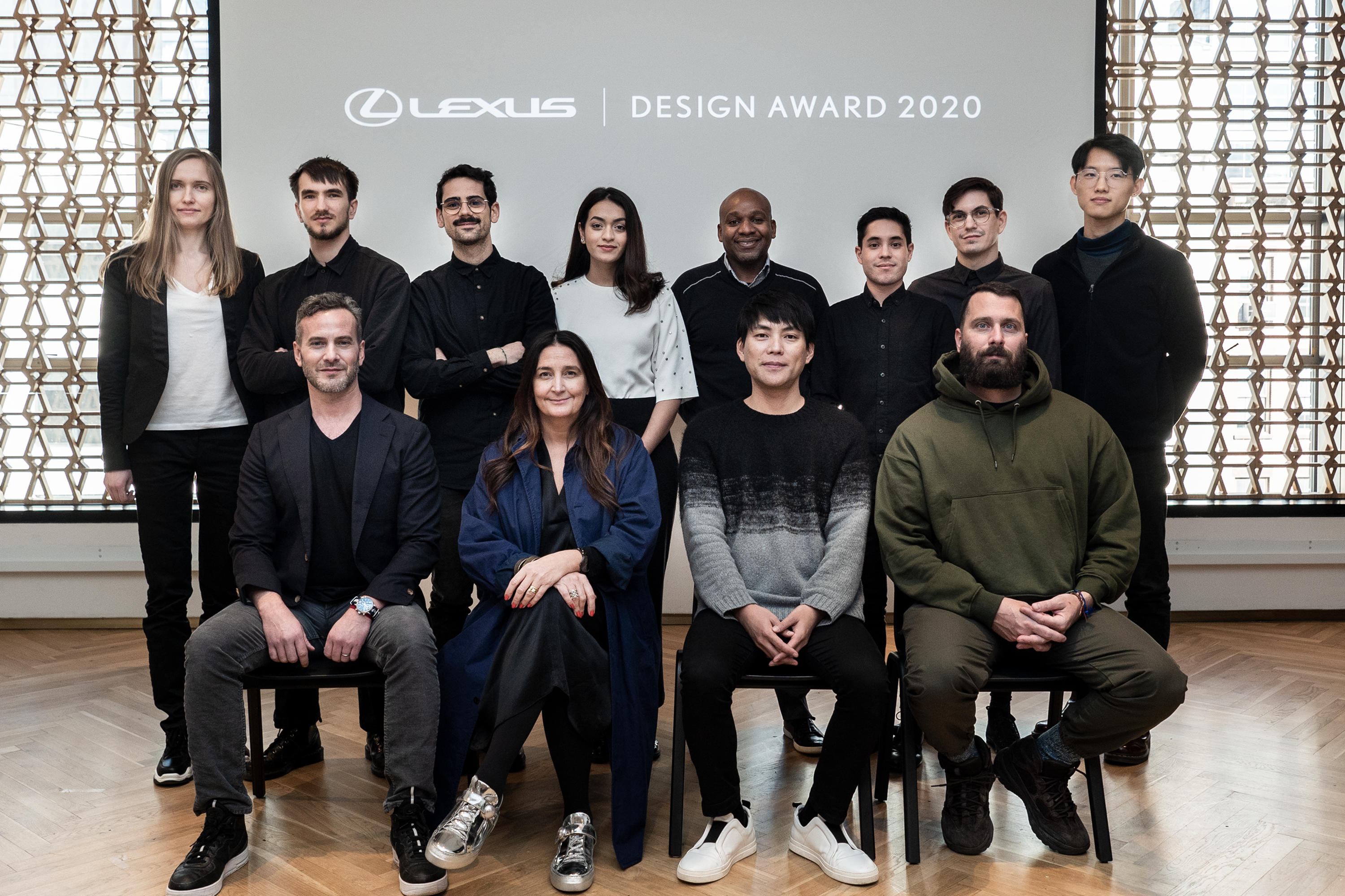 Gruppenbild Finalisten Lexus Design Award