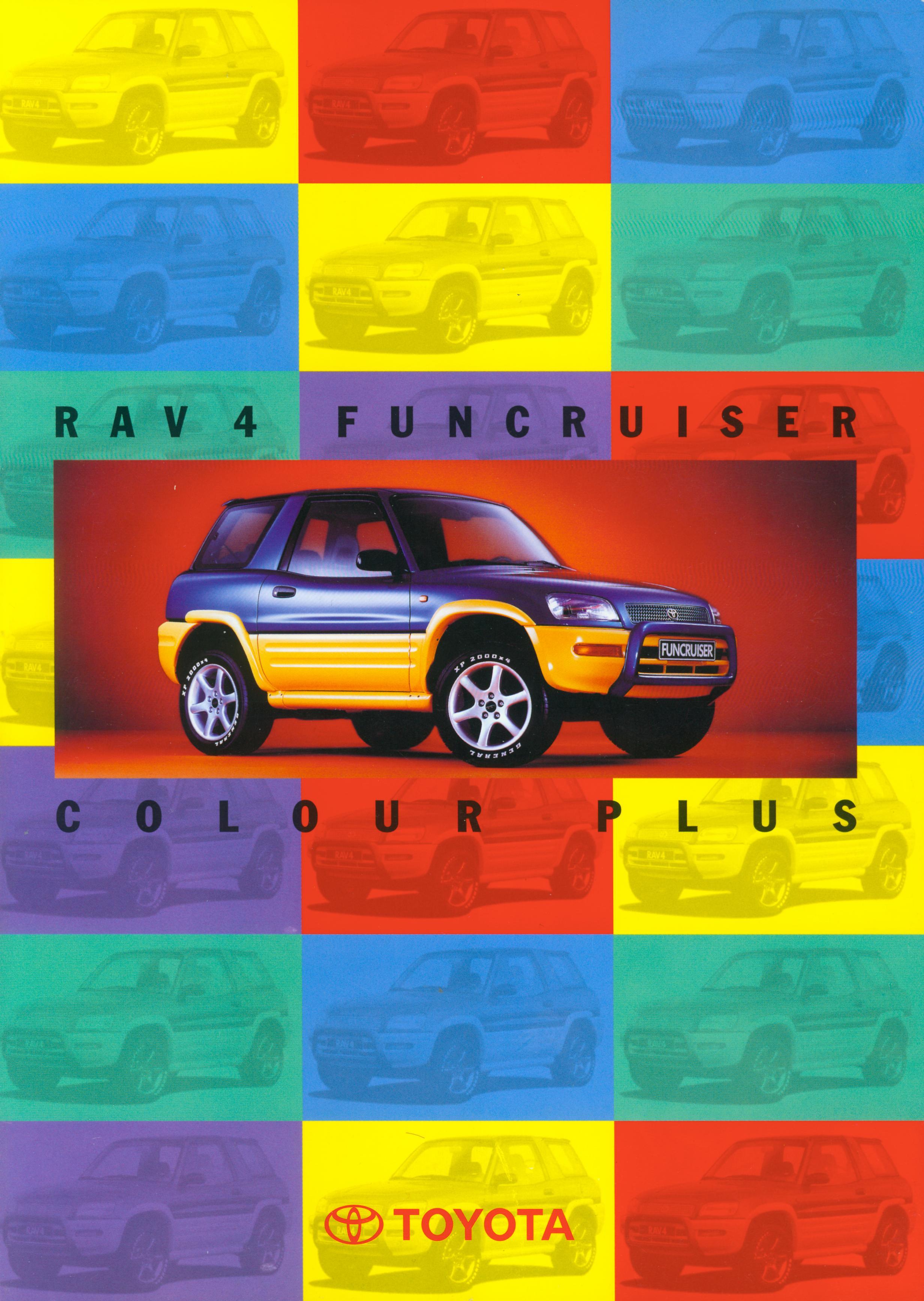 Toyota RAV4 FunCruiser Colour Plus, ab 1996, Quelle Toyota 3