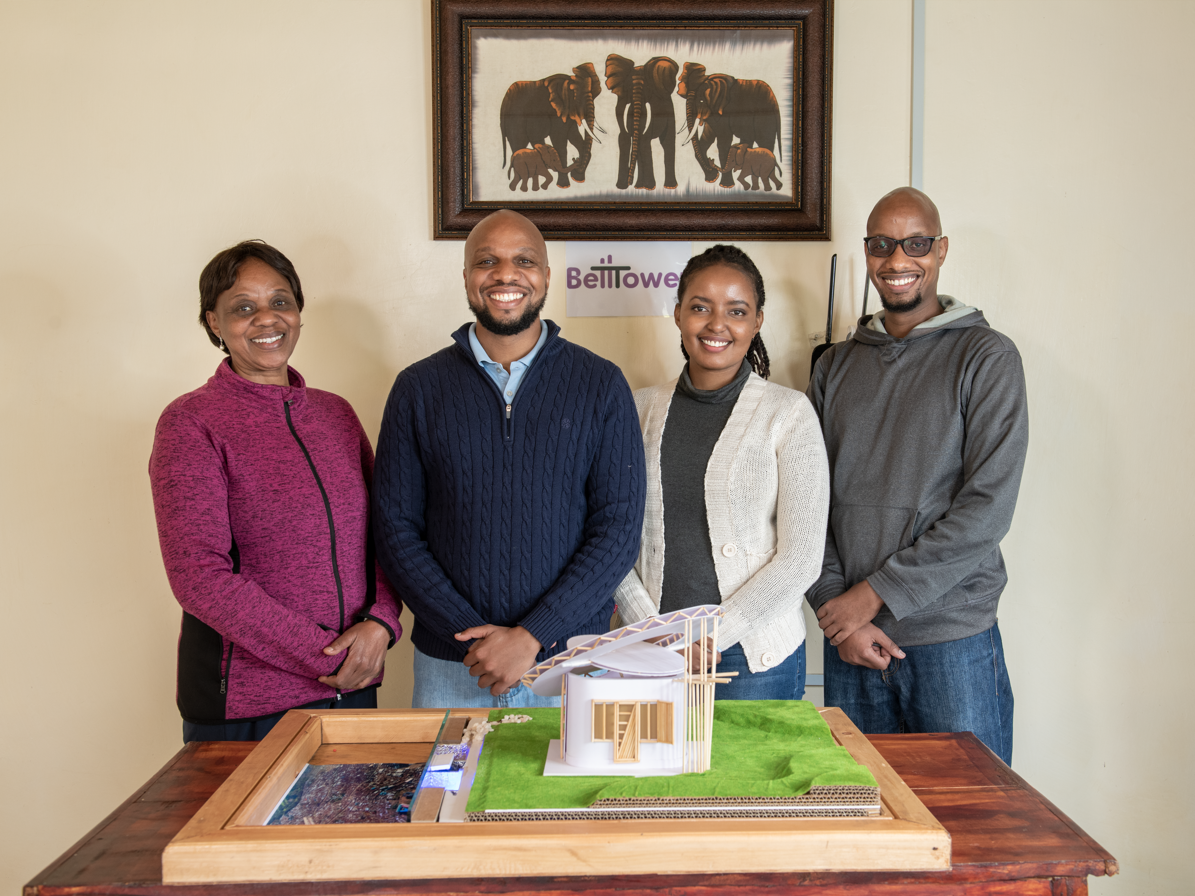 BellTower, Lexus Design Award 2020 Winner by BellTower (John Brian Kamau, Joyce Wairimu Gachiri, Ian Githegi Kamau, Esther Wanjiku Kamau and Arvin Booker Kamau), Kenya