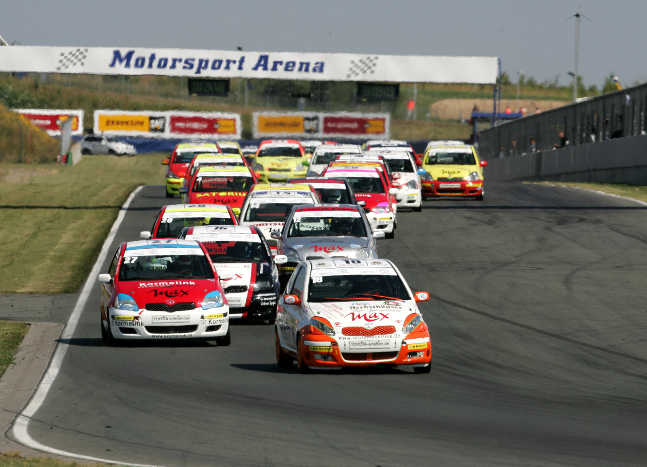Toyota Yaris Cup: Start Rennen 1
